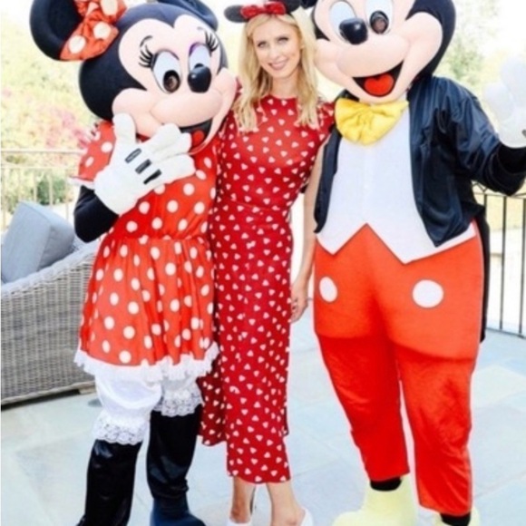 Rare Reformation Gavin Dress in Hearts - Picture 3 of 8